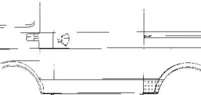 VAN WEZEL 5858141 -  Боковина